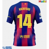 Barcelona Marcus Rashford #14 Domaci Dres 2025-26 Kratak Rukav